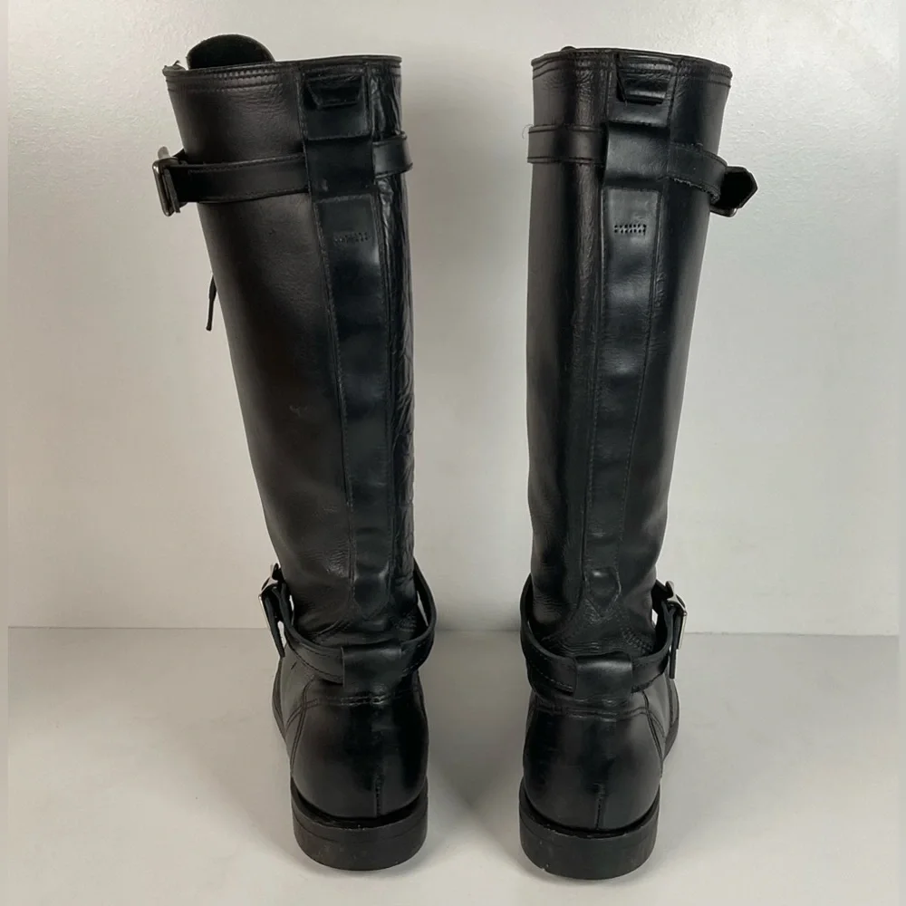 Vintage Harley Davidson Tall Lace Up Boots | USA Made | Men’s 8 | Women’s 9